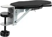 ROMISBABA Computer Arm Rest for Desk Ergonomic Elbow Support Pad Lightweight Folding Design for Home Office Enhanced Comfort Stability for Daily Use