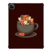 iPad Pro 12.9-inch (5th/6th gen) iPad Impact Case Kitten Latte Overflow Cat