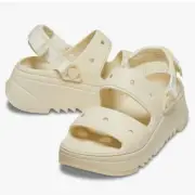 Size M 11 / W 13 Crocs Classic Hiker Xscape Chunky Platform Sandals Vanilla Shoe