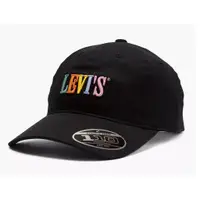 在飛比找蝦皮購物優惠-Levi's Logo 棒球帽黑色