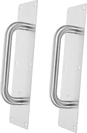 IWOWHERO Metal Barn Door Handle Stainless Steel Sliding Door Pull Easy Install and Contemporary Design