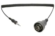 Sena 2-Way Motorola Twin-Pin Connector Radio Cable, black for Women One Size