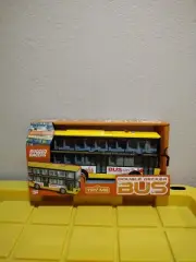 RUGGED RACERS DOUBLE DECKER BUS LIGHT AND SOUNDS CITY BUS NEW