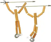 Practical DIY Puppet Kit for Boys and Girls Bamboo Puppet Making Set Handmade Toys