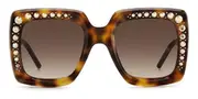Carolina Herrera HER 0178/S WR9/HA Women’s Sunglasses Tortoiseshell Size 53