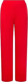 [nelice] Women's Stretch Pants 19426760-ne01 RED S, Red, S