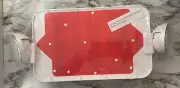 Exit Sign with Emergency Lights, Two LED Adjustable Head Emergency