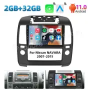 For Navara 2007-2015 D40 Android 13 Car Radio Apple Carplay GPS Head Unit 2+32GB