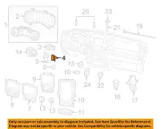 CHRYSLER OEM 19-23 1500 Cluster Switches-Pedal Adj Switch 6EM25TX7AB