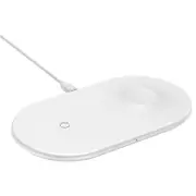 2 in 1 10W Qi Wireless Charger For Apple Watch 4 3 2 1 for iPhone X XR Xs Max Fast Wireless Charger Pad
