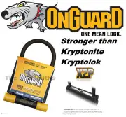 OnGuard Bulldog 8010LM Lean & Mean Bike U-lock 9" x 4.5" fit Kryptonite STD