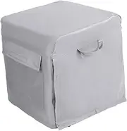 FUNOMOCYA 26 X20 X20 Generator Hood Oxford 600d Fabric Weatherproof Rainproof Sunproof Sturdy Generator Cover Easy Storage