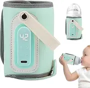 Baby Bottle Keep Warm - USB Milk Warmer Bottle Warmer Bag,Nursing Bottle Heat Keeper Insulation, Milk Heat Keeper, Heating Sleeve for Travel, Indoor Outdoor Driving Amith
