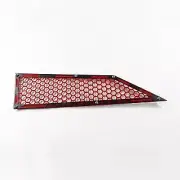 Custom Driver Side Red Vent Grille for Polaris RZR XP Turbo S Laser Cut CNC