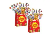 2PK Chupa Chups Lollipop Variety Hard Candy Confectionery Kids Childrens Showbag