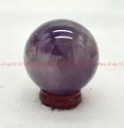 AAA RARE NATURAL AMETHYST QUARTZ CRYSTAL SPHERE BALL 60MM + STAND