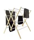 Clothes Airer 12 Rail Wooden Clothes Airer Clothes Line Foldable Australian Made