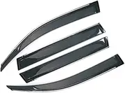 FUWKAIZS Deflectors Compatible for Suzuki Vitara Escudo LY 2016-2023 2022 2019 2017 Windshield Car Side Window Visors Trim Rain Eyebrow Accessories
