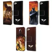 OFFICIAL BATMAN BEGINS GRAPHICS LEATHER BOOK CASE FOR APPLE iPOD TOUCH MP3