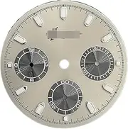 [NPKNGZTATW] 29mm Watch Dial For VK63 Movement Green Luminous Dials Watch Repair Parts White Black Watch Faces Replacement Accessories dial