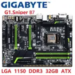 英特爾 技嘉 G1. SNIPER B7 SOCKET1151 DDR4 主板INTEL 6 TH 7代 二手主板