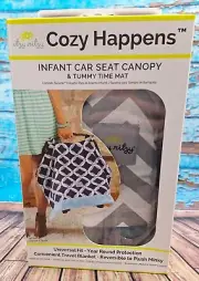 Itzy Ritzy Infant Car Seat Canopy And Tummy Time Mat