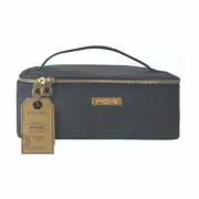 MOR Destination Prague Train Case Luxe edition Marine Blue Cosmetic/Makeup Bag