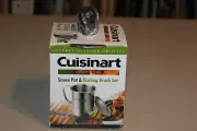 Metal Sauce Pot and Basting Brush Set,Cuisinart NEW IN BOX, Outdoor Grilling