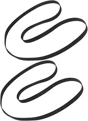 Abaodam 2pcs Rubber Drive Belt for Record Player Turntable Belt Replacement Replacement Parts