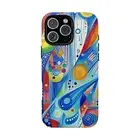 Symphony Kandinsky Blue - Phone Cover Case for iPhone 16 15 14 13 12 11