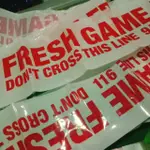 MJ116 FRESH GAME專輯警示標語封條