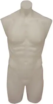 Manequin Mannequin Manikin Torso Form Plastic #PS-P908W