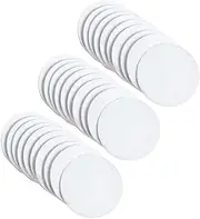 Nuytghr Sticker Squares with Adhesive | Sticker Dots Removable Sticky Dots,Anti-Running Hook and Loop Dots, Sheet Adhesive Fasteners for Camping, Tile, Glass, Sofa