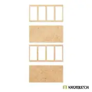 KROMLECH HEAVY CAVALRY 4X1 RECTANGLE BASE CONVERTER TRAYS