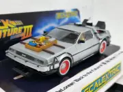 Scalextric C4307 Back to the Future 3 Time Machine Car 1/32 Slot Car *DPR*