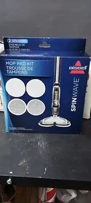 Bissell SPINWAVE Mop Pad Replacement Kit - 2 Sets of Pads