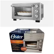 Oster TSSTTVDFL2 6-Slice Turbo Convection Stainless Steel Countertop Oven Silver