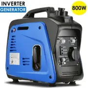 Inverter Generator 800W Max 700W Rated Pure Sine Petrol Portable Camping RV 240V
