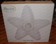Shoreline Treasures, STAR FISH Chip & Dip Set (57670) Stoneware, Vegetable Plate