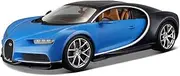 Koenig-Tom Bugatti Chiron Blue 1/18 Diecast Model Car