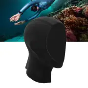Wetsuit Hood Black Neoprene 3MM Thermal Ear Protection Sunproof JJ