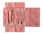 3CE Limited Edition Mini Makeup Brush Kit 7pcs with Pouch – K-Beauty Tools
