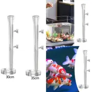 Glass Feeding Tube Sturdy Fish Tank Feeding Tube for Reptiles Lizards Snail
