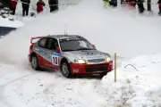 WRC Karlstad Sweden 2003 Armin Schwarz Manfred Hiemer Motor Racing Old Photo