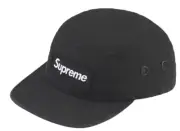 Supreme Military Camp Cap Black FW24 Twill New IN HAND Box Logo