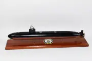 USS Annapolis SSN-760 Submarine ,Navy,Scale Model,Mahogany,20 inch,LA Class