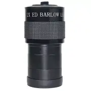 2 Inch ED 2x Barlow Lens FMC for Astronomic Telescope with 2" to 1.25 " Adapter