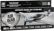 71166 Model Air Luftwaffe Colors 1941 to end-war Colour Acrylic Airbrush Paint Set