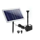 NNEDSZ Solar Powered Water Pond Pump 60W