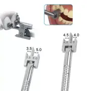 Dental Orthodontic Bracket Locator Placement Gauge Positioner Adjustable 3.5-5.0